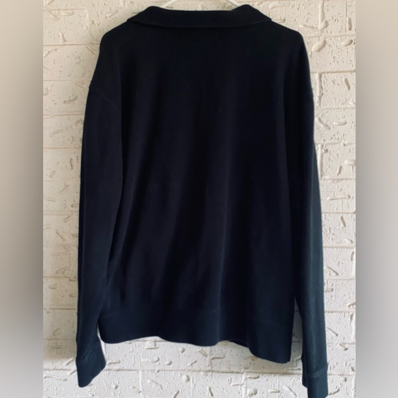 Ralph Lauren Black Zip-Up Men's Sweater size XL - Picture 3 of 5
